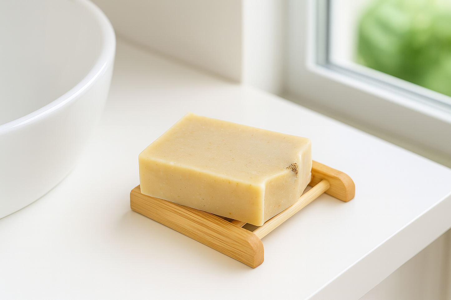 BAMBOO WOOD SOAP DISH
